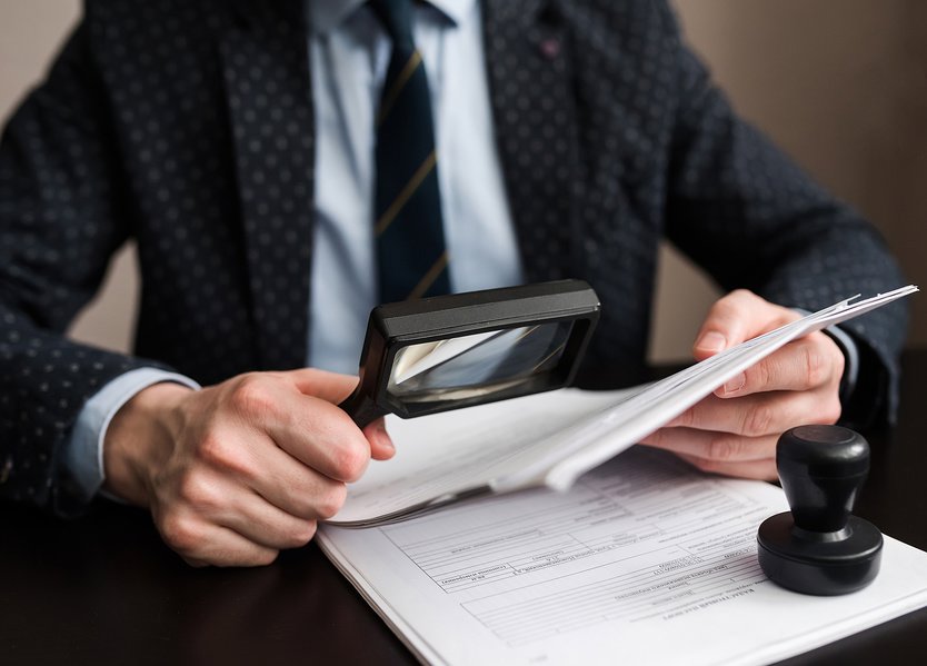 Checking the counterparty on the tax website